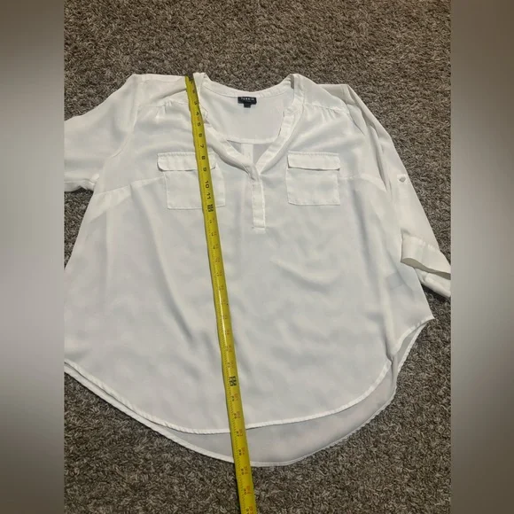 Torrid White Blouse - Picture 5 of 8